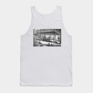 19th Century paper factory, illustration (C037/9377) Tank Top